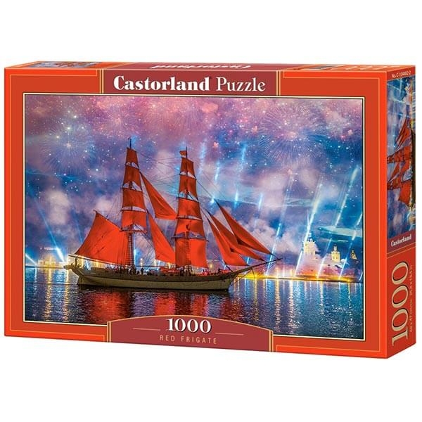 Castorland puzzla 1000 Pcs Red Frigate 104482 - ODDO igračke