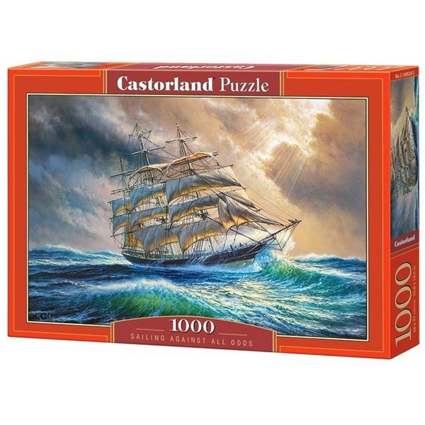 Castorland puzzla 1000 Pcs Sailing against all Odds 104529 - ODDO igračke
