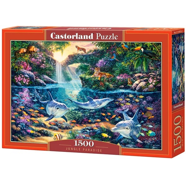 Castorland puzzla 1500 pcs Jungle Paradise 151875 - ODDO igračke