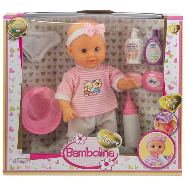 Lutka Beba Bambolina Vreme za igru Gift set DI1821 - ODDO igračke