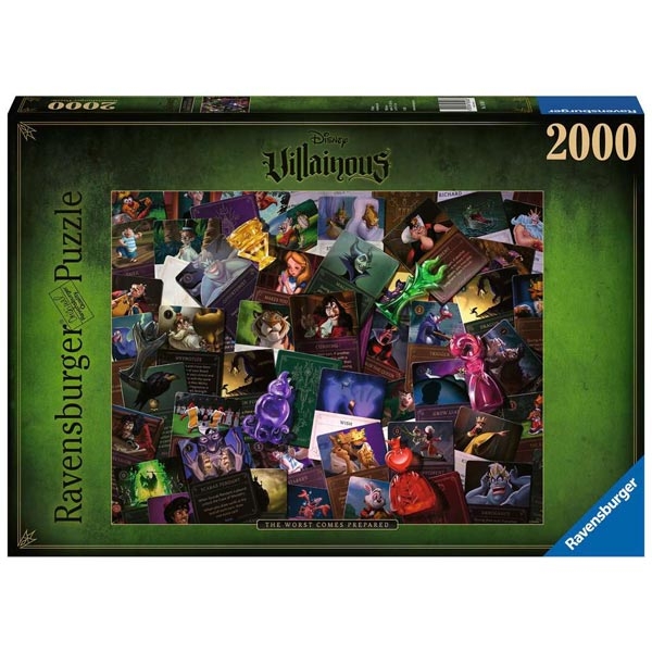 Ravensburger puzzle (slagalice) 2000pcs- Disney Zlikovci RA16506 - ODDO igračke