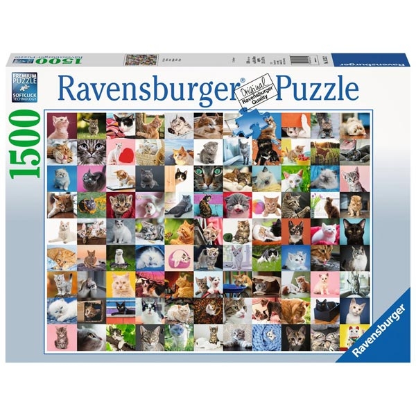 Ravensburger puzzle (slagalice) 1500pcs- 99 mačaka RA16235 - ODDO igračke