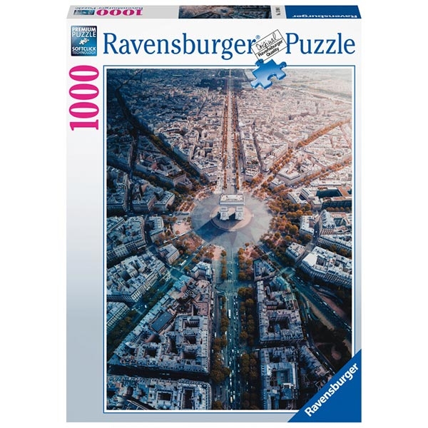 Ravensburger puzzle (slagalice) - 1000 pcs Pogled sa visine RA15990 - ODDO igračke