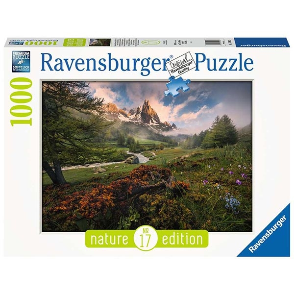 Ravensburger puzzle (slagalice) - 1000 pcs Nature Clarée Valley, Francuski Alpi RA15993 - ODDO igračke