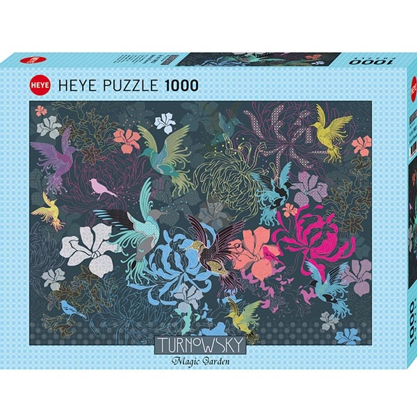 Heye puzzle 1000 pcs Turnowsky Birds & Flowers 29822 - ODDO igračke