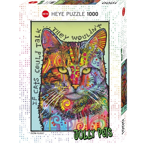 Heye puzzle 1000 pcs Jolly Pets Da mačke mogu da govore 29893 - ODDO igračke