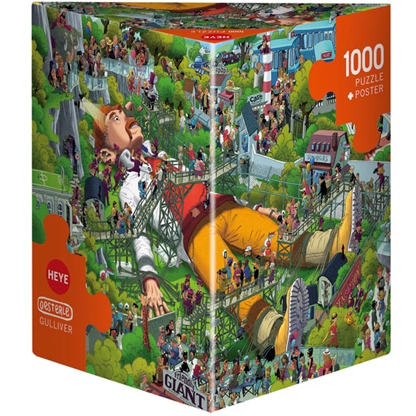 Heye puzzle 1000 pcs Triangle Oesterle Gulliver 29886 - ODDO igračke