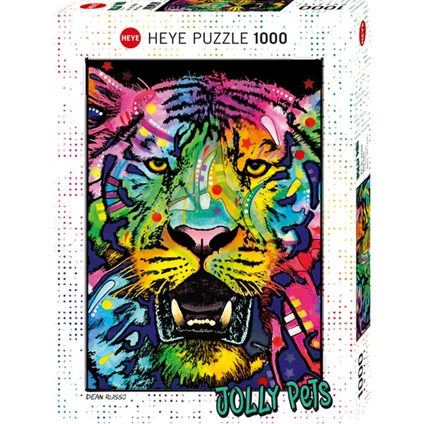Heye puzzle 1000 pcs Jolly Pets Wild Tiger 29766 - ODDO igračke