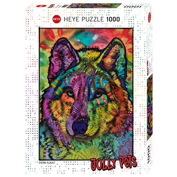 Heye puzzle 1000 pcs Jolly Pets Wolf’s Soul 29809 - ODDO igračke