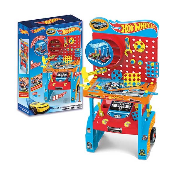 Alat set za decu Bildo radionica HOT WHEELS 21770 - ODDO igračke