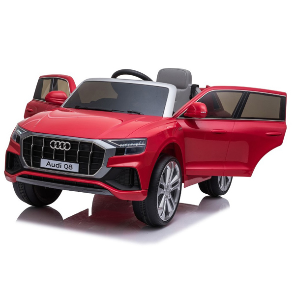 Auto na akumulator Audi Q8 metalik crvena 260/1 - ODDO igračke