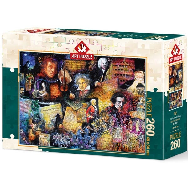 Art puzzle Music Lover 260 pcs - ODDO igračke