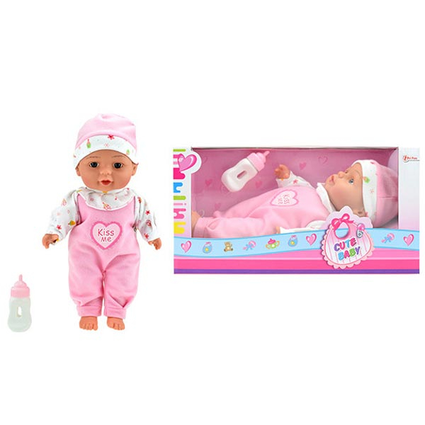 Cute Baby Lutka beba sa bočicom 02024A - ODDO igračke