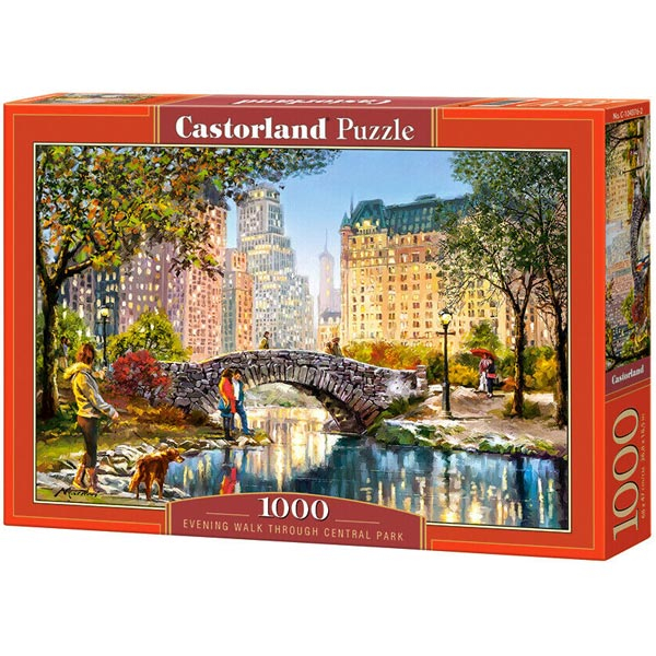 Castorland puzzla 1000 Pcs Evening Walk Through Central Park 104376 - ODDO igračke