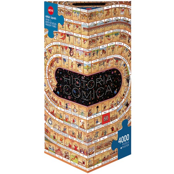 Heye puzzle 4000 pcs Triangle Degano Komična Istorija 1 29341 - ODDO igračke