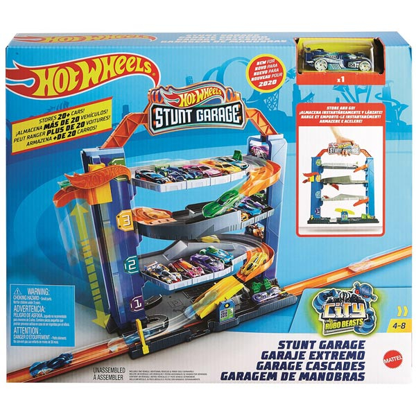 Hot Wheels Garaža za autiće Stunt Garage Play Set GNL70 - ODDO igračke