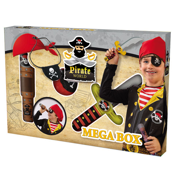 Ses piratski mega set 16777 - ODDO igračke
