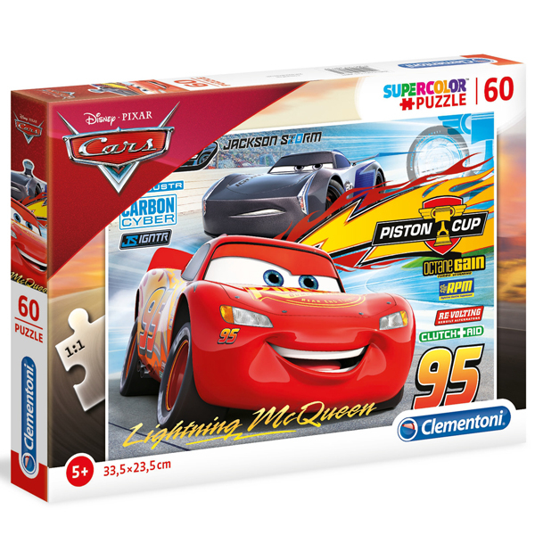 Clementoni puzzla 60pcs Cars 3 26973 - ODDO igračke