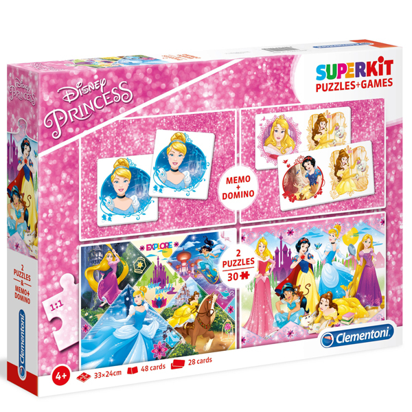 Clementoni Superkit 4 u 1 Disney Princess 20208 | ODDO igračke