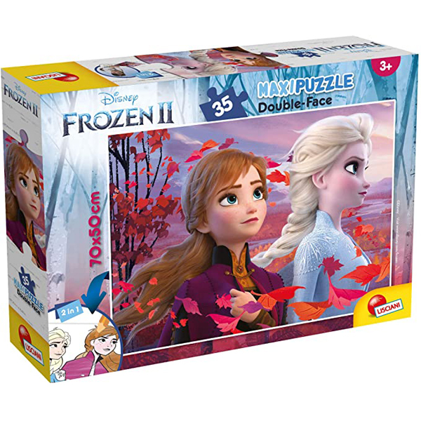 Slagalica Lisciani 35pcs Maxi Frozen 2u1 složi I oboji 82155 | ODDO igračke