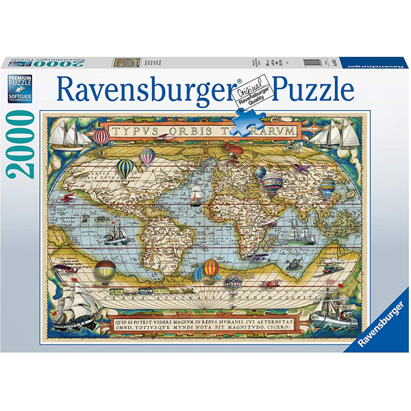 Ravensburger puzzle (slagalice) 2000pcs Put oko sveta RA16825 - ODDO igračke