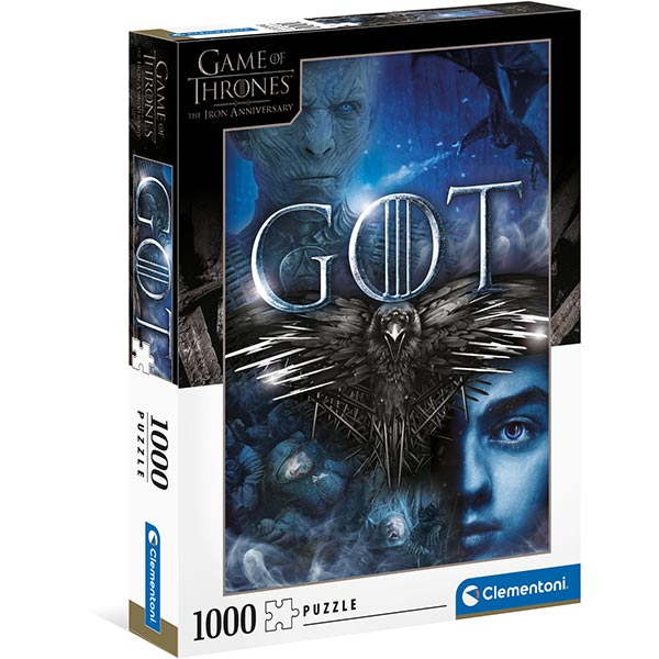 Clementoni puzzle Game of Thrones 1000 pcs CL39589 - ODDO igračke