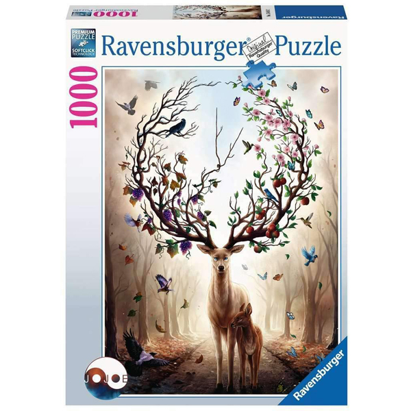 Ravensburger puzzle (slagalice) 1000pcs Čarobni jelen RA15018 - ODDO igračke