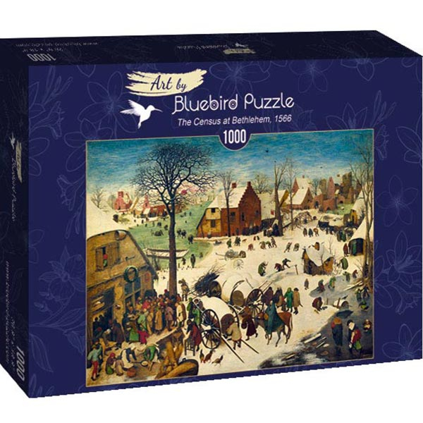 Bluebird puzzle 1000 pcs Pieter Bruegel the Elder - The Census at Bethlehem 60026 - ODDO igračke