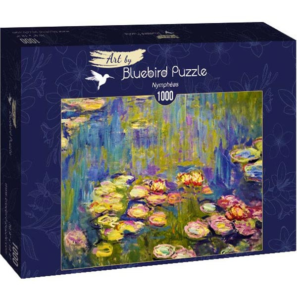 Bluebird puzzle 1000 pcs Claude Monet - Nymphéas 60044 - ODDO igračke
