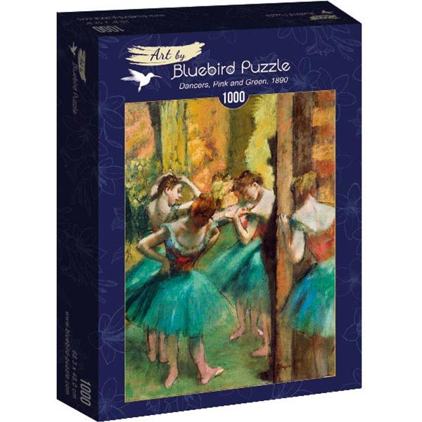 Bluebird puzzle 1000 pcs Degas - Dancers, Pink and Green 60047 - ODDO igračke