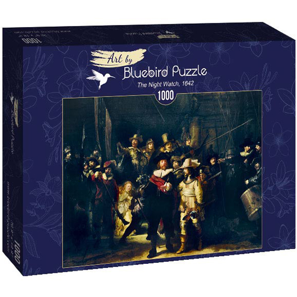 Bluebird puzzle 1000 pcs Rembrandt - The Night Watch1642 60078 - ODDO igračke