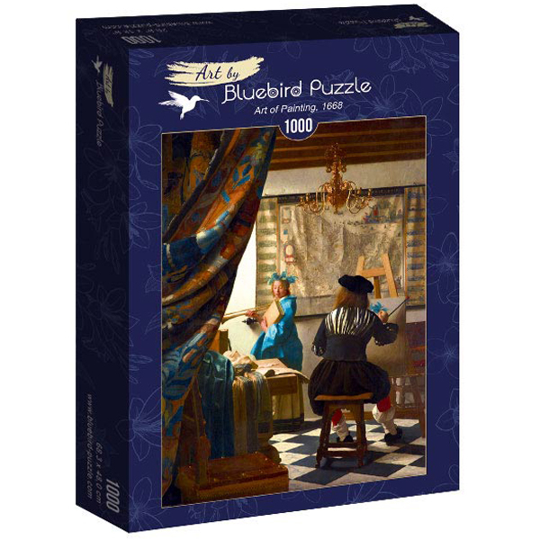 Bluebird puzzle 1000 pcs Johannes Vermeer - Art of Painting, 1668 60083 - ODDO igračke