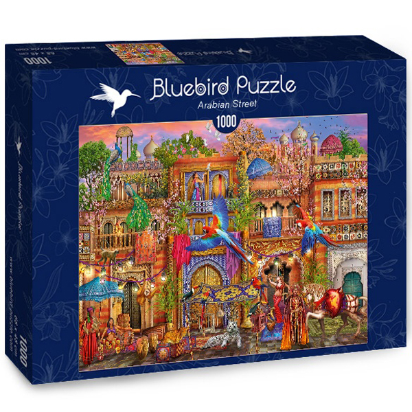Bluebird puzzle 1000 pcs Marchetti Ciro Arabian Street 70249-P - ODDO igračke