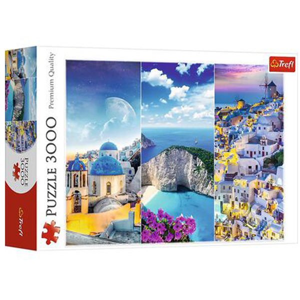 Trefl Puzzle 3000 pcs Greek Holidays 33073 - ODDO igračke