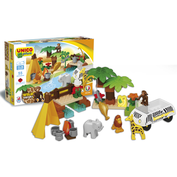 Unico Plus Safari set 085603 a - ODDO igračke