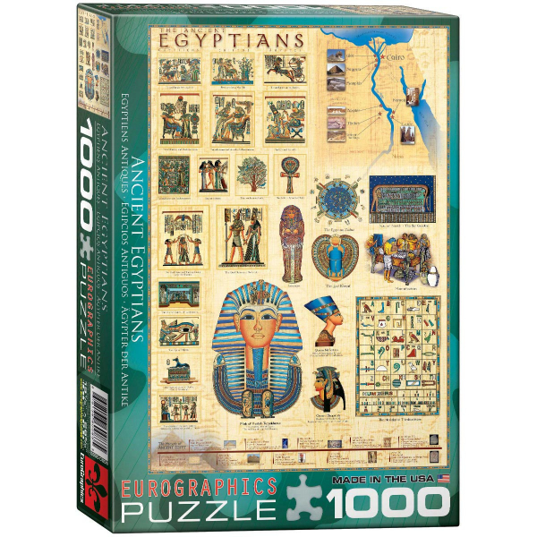 Eurographics Ancient Egyptians 1000-Piece Puzzle 6000-0083 - ODDO igračke
