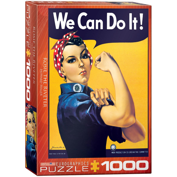 Eurographics Howard Miller - Rosie the Riveter 1000-Piece Puzzle 6000-1292 - ODDO igračke