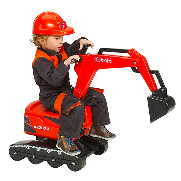 Guralica za decu Bager Falk Kubota sa šlemom 102 ODDO igračke