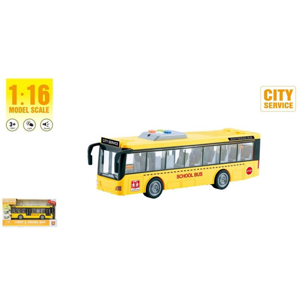 Autobus 1:16 sa zvukom i svetlom WY910A  - ODDO igračke