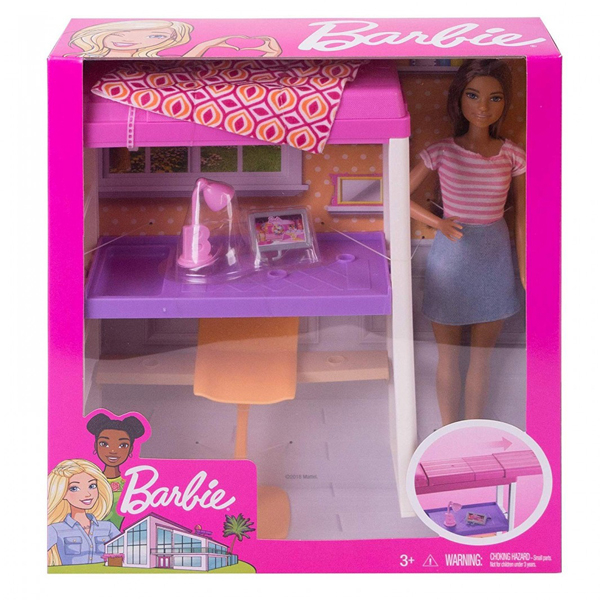 Barbie lutka sa nameštajem FXG52 - ODDO igračke