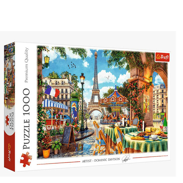 Trefl puzzla Parisian morning 1000pcs 10622 - ODDO igračke