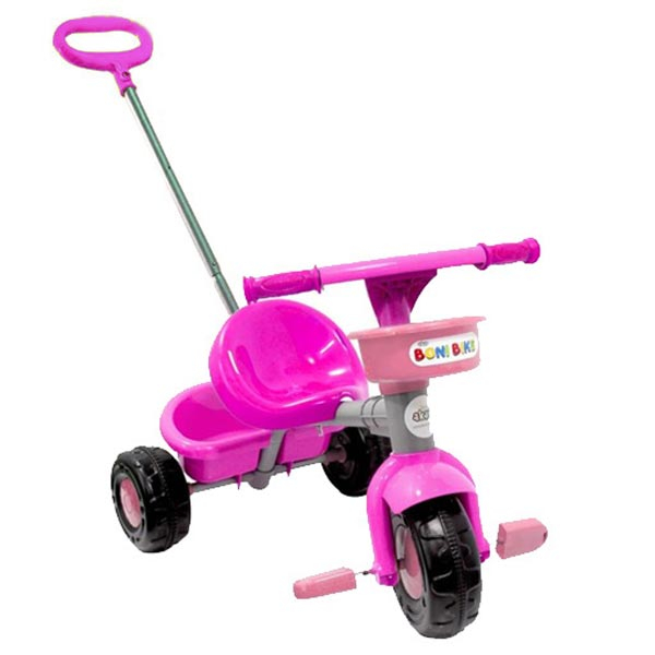 Tricikl Boni roze sa ručkom 394076 - ODDO igračke