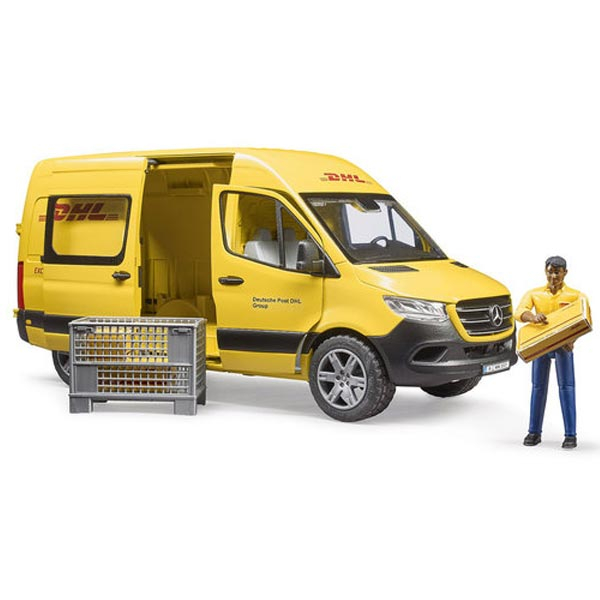 Kamion Bruder Mercedes Benz Sprinter DHL sa vozačem 026714 - ODDO igračke