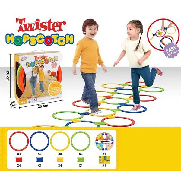 Twister Set Obruča Školica društvena igra 24674 - ODDO igračke