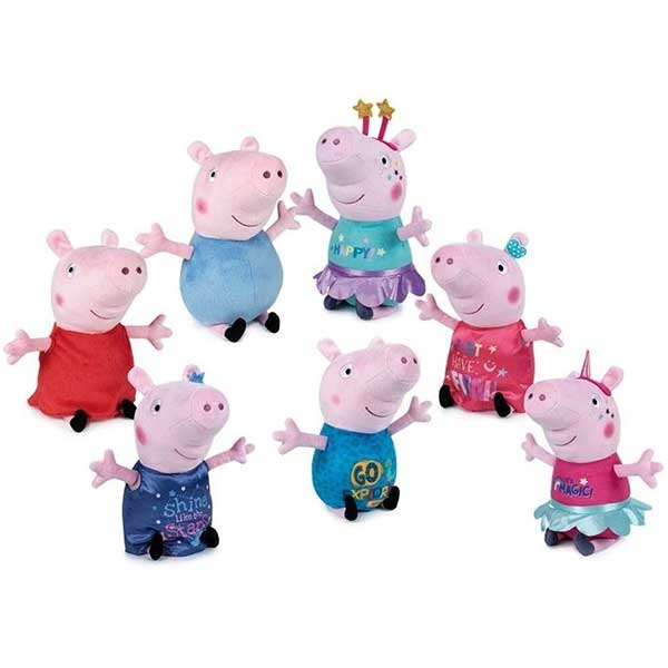 Peppa Prase Pliš igračka Unicorn & Stars 7ASS 31cm 48116 - ODDO igračke