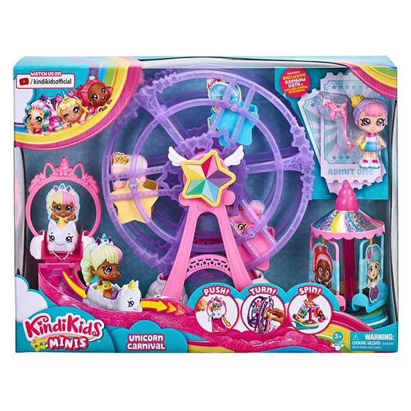 Kindi Kids Minies Unicorn Carneval Playset ME50146 - ODDO igračke
