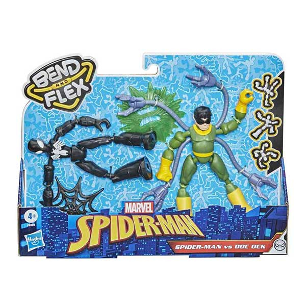 Spiderman Bend and Flex Spider Man vs Doc ock F0239 - ODDO igračke