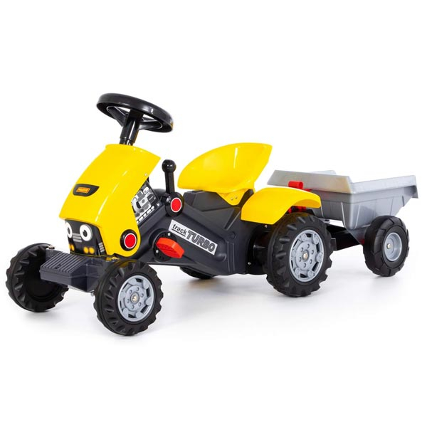 Traktor na pedale sa prikolicom Turbo2 Polesie 17/89342 - ODDO igračke