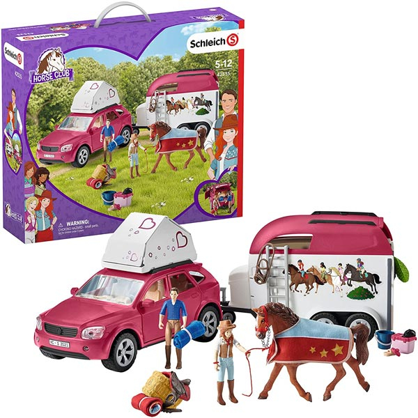 Schleich Auto sa prikolicom 42535 - ODDO igračke