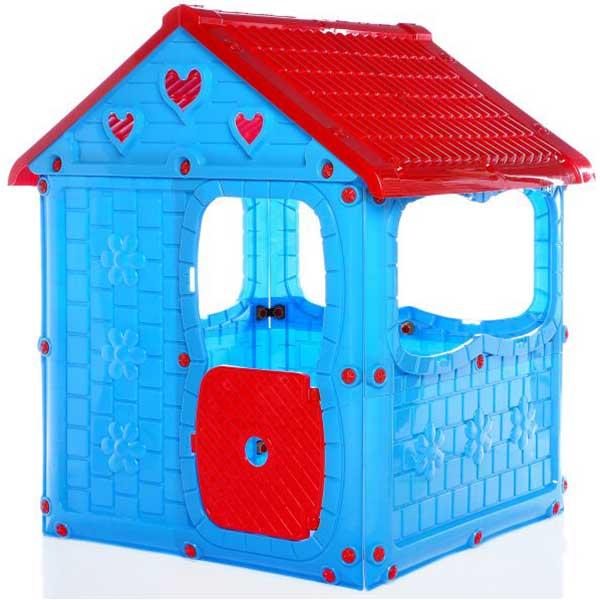 Kućica za decu PlayHouse plastična plava 116x98x92cm 981046 - ODDO igračke